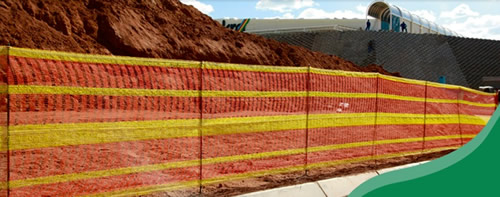 Plastic bags and barrier netting